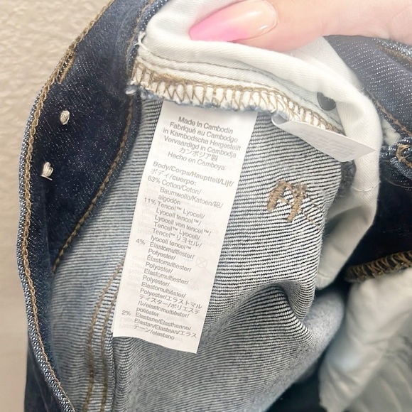 Madewell Dark Wash 9" Midrise Women's Skinny Jeans - Picture 10 of 13